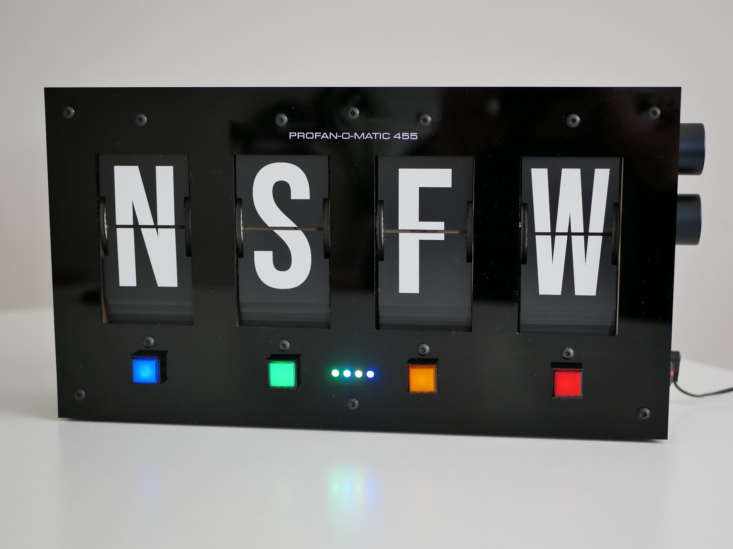 Profan-O-Matic - Split-flap display/clock